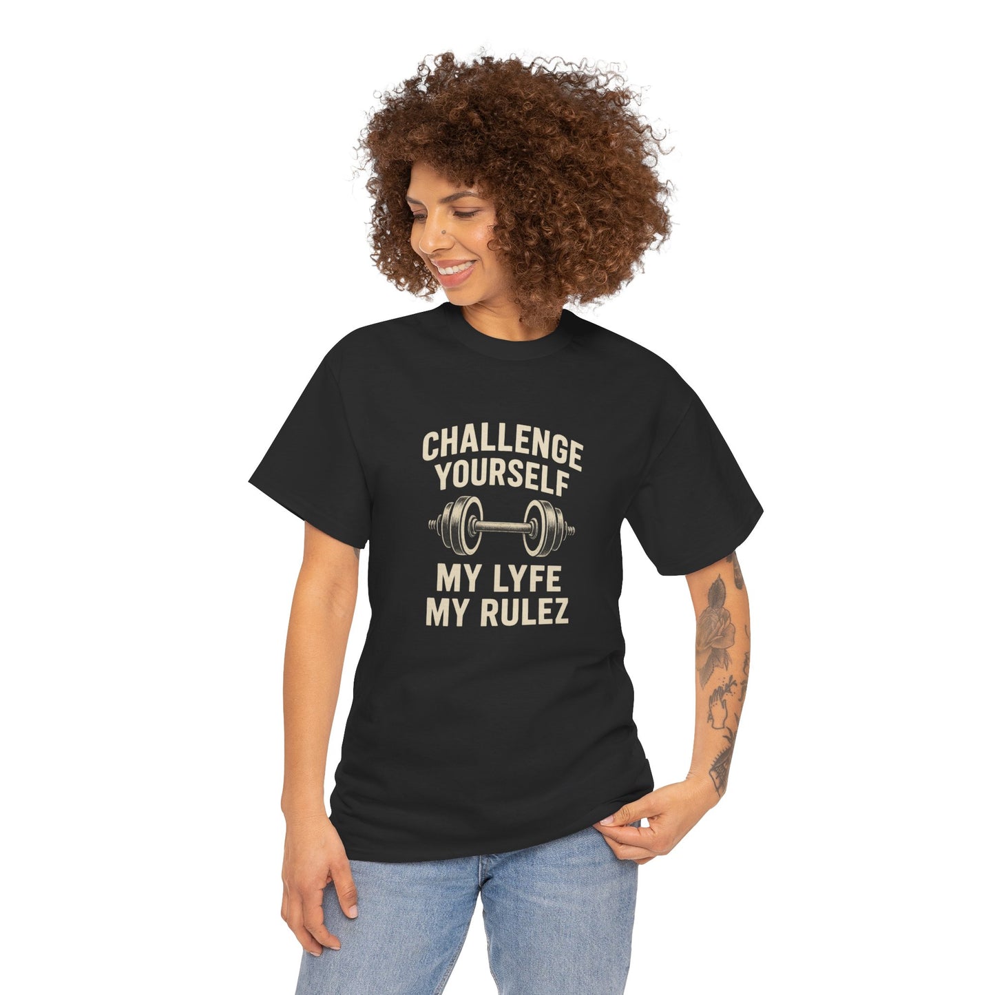 My Lyfe My Rulez Unisex Cotton Workout Tee