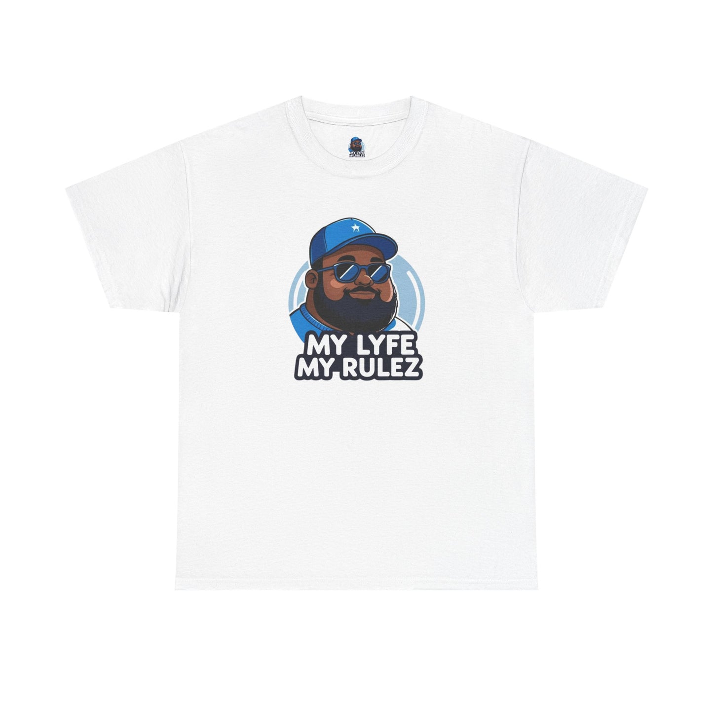 My Lyfe My Rulez Logo Brand Tee