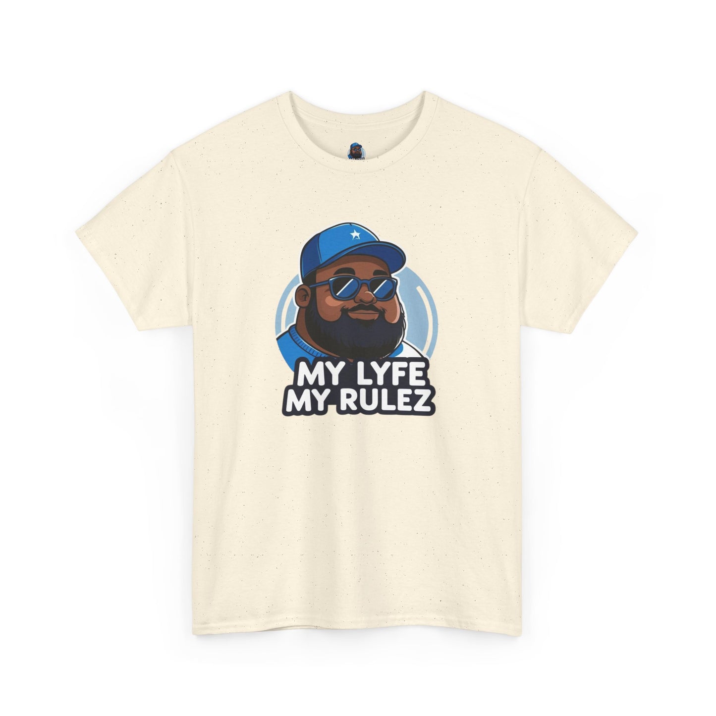 My Lyfe My Rulez Logo Brand Tee