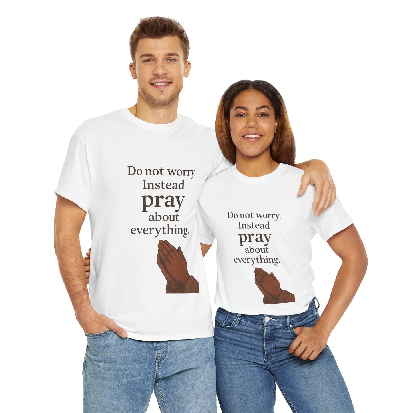 My Lyfe My Rulez Don't Worry Instead Pray About Everything Inspirational Tee