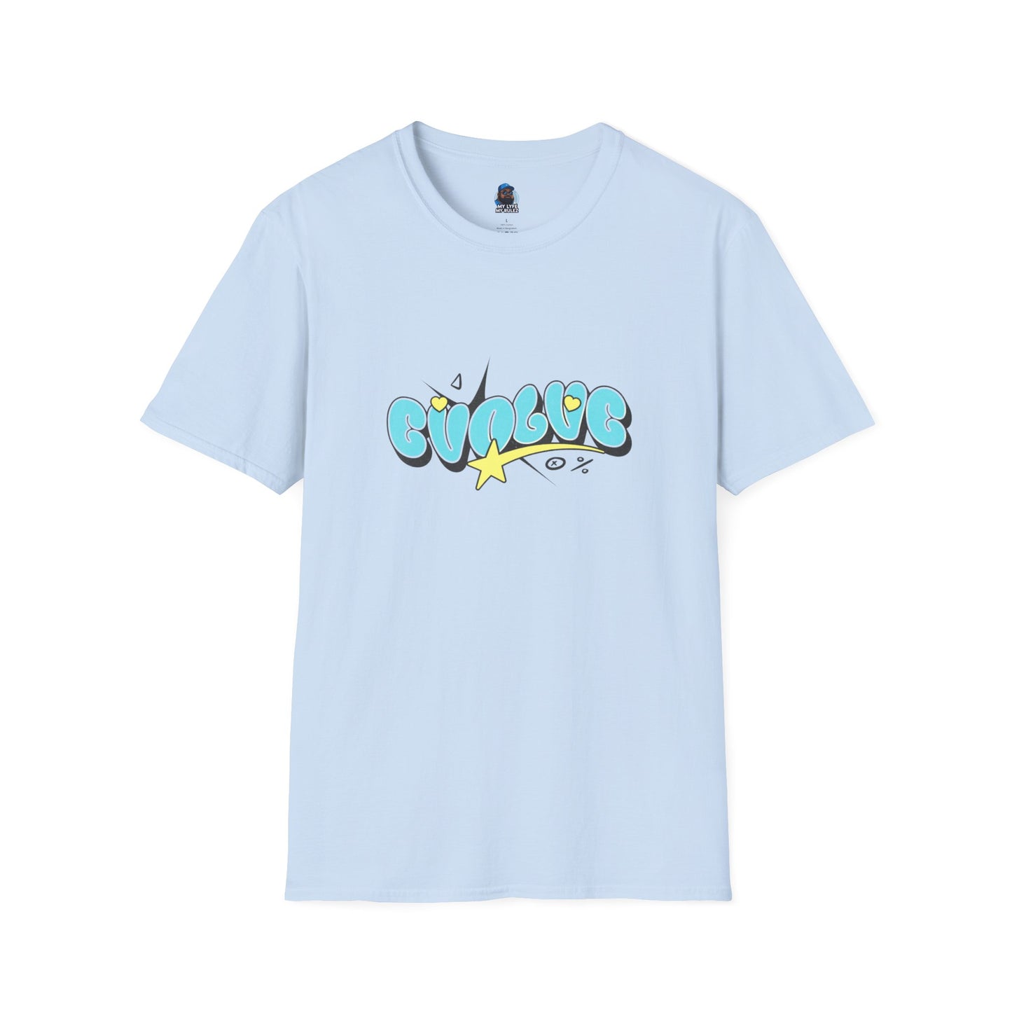 My Lyfe My Rulez Colorful Evolve Graphic Tee
