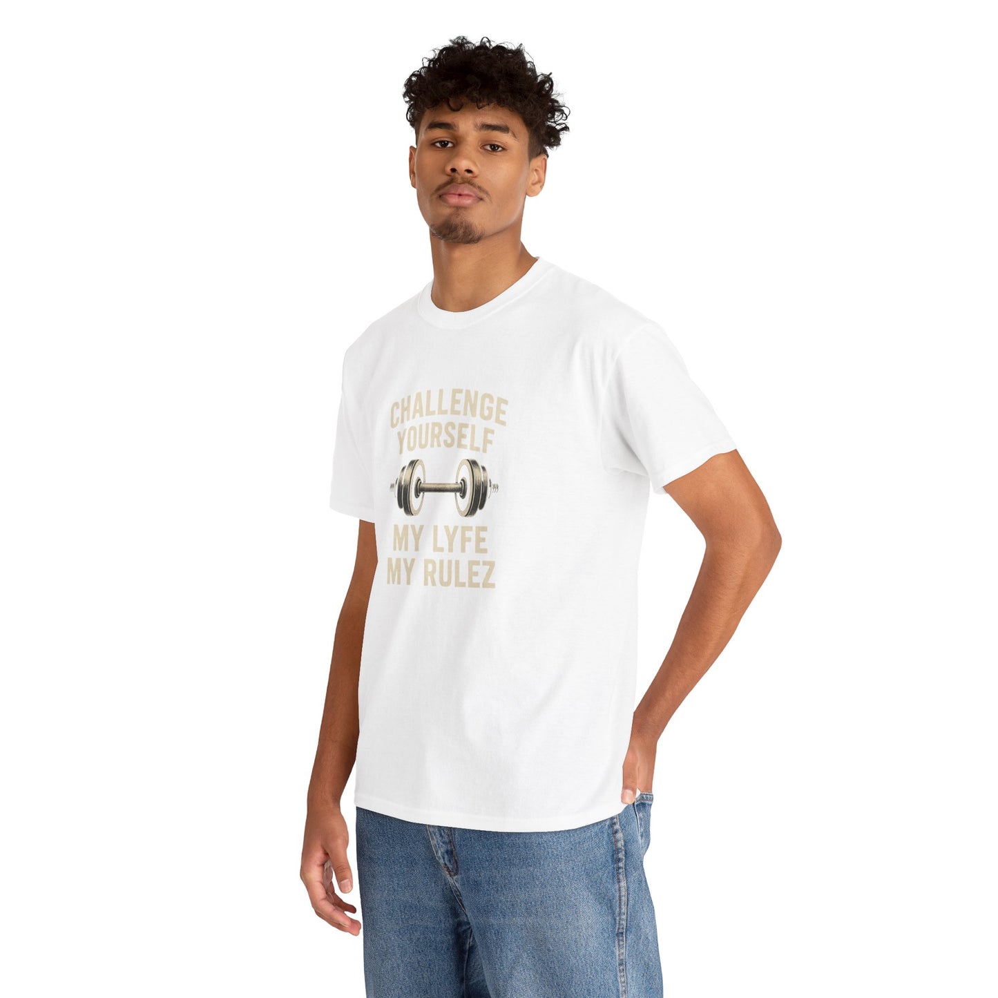 My Lyfe My Rulez Unisex Cotton Workout Tee