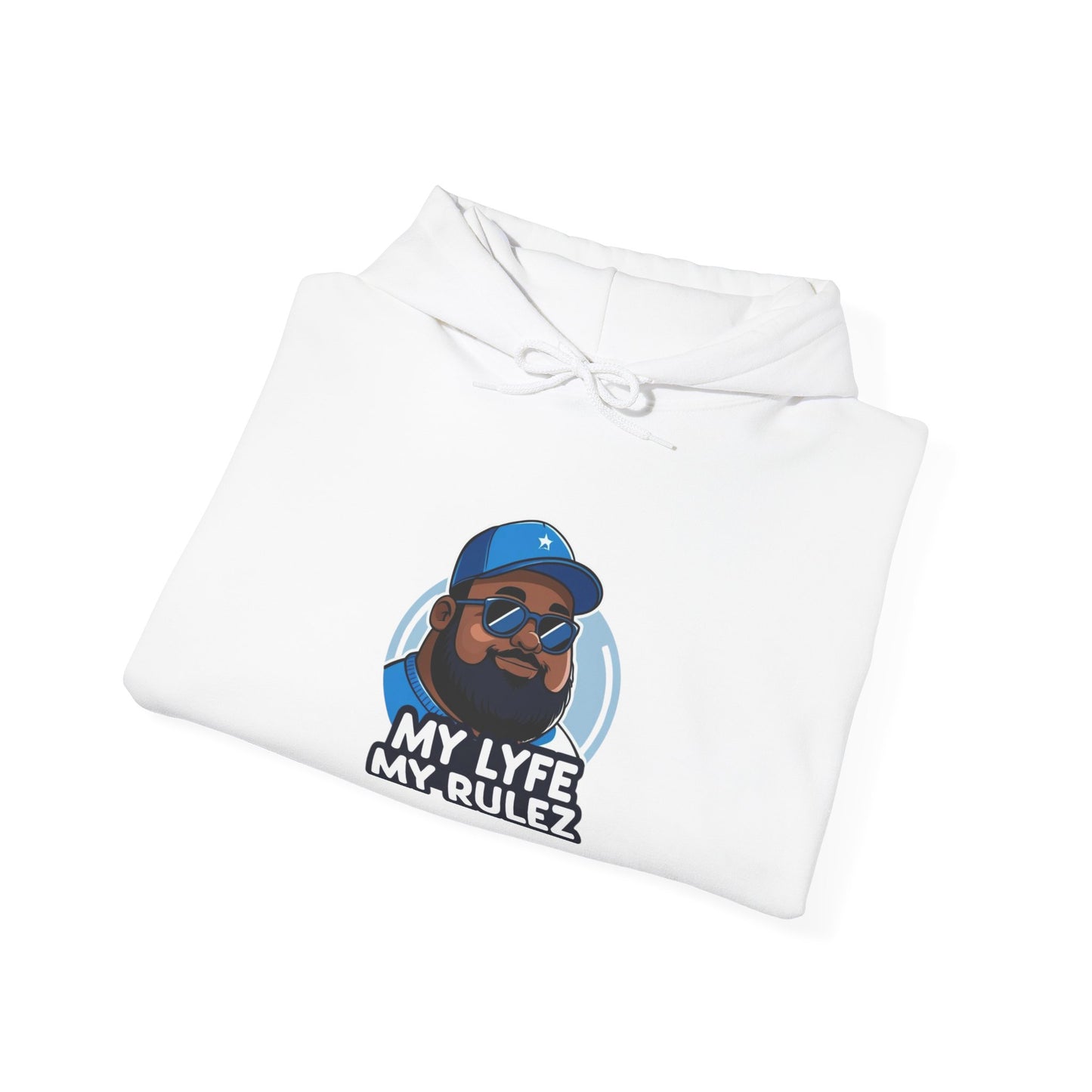 My Lyfe My Rulez Logo Brand Hoodie