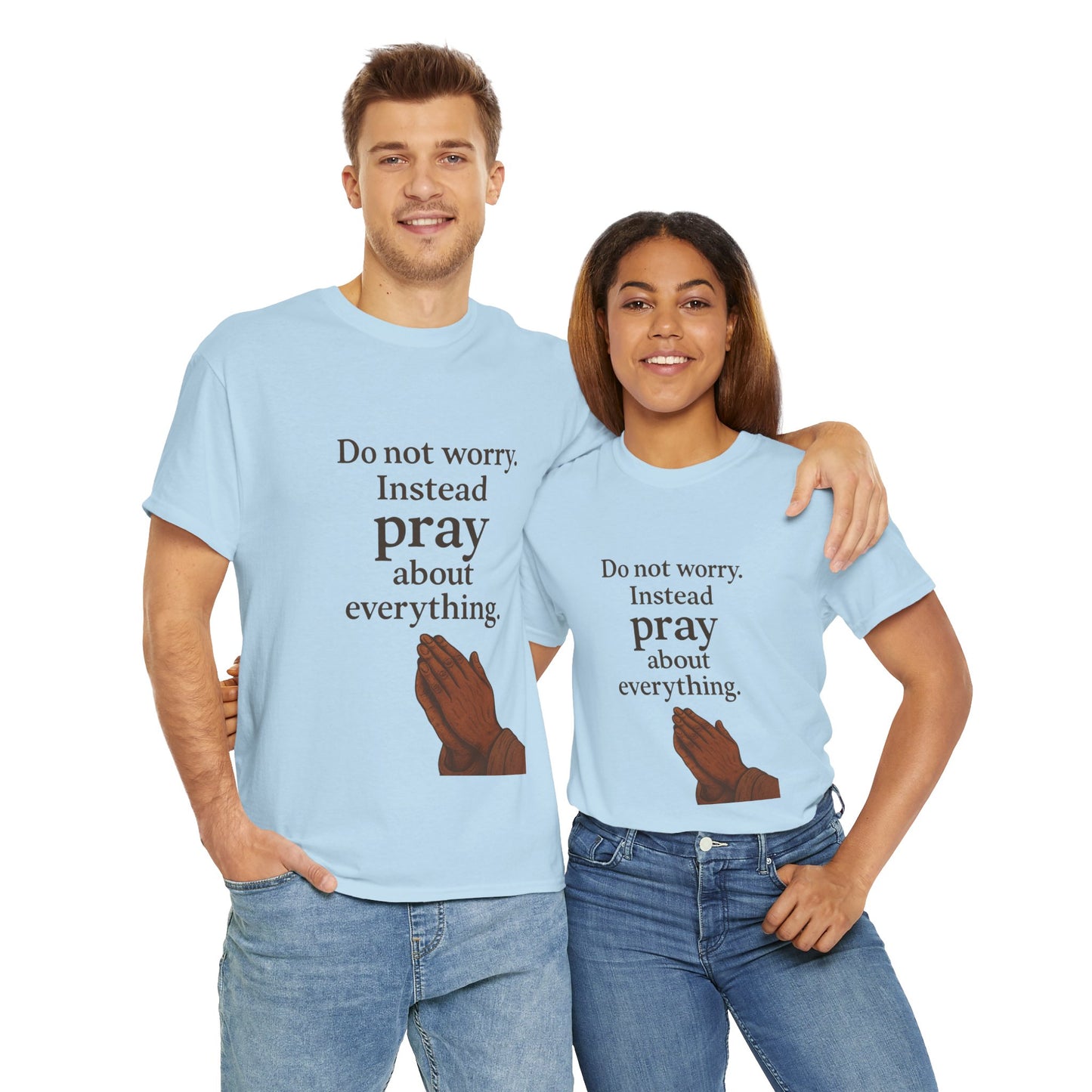 My Lyfe My Rulez Don't Worry Instead Pray About Everything Inspirational Tee