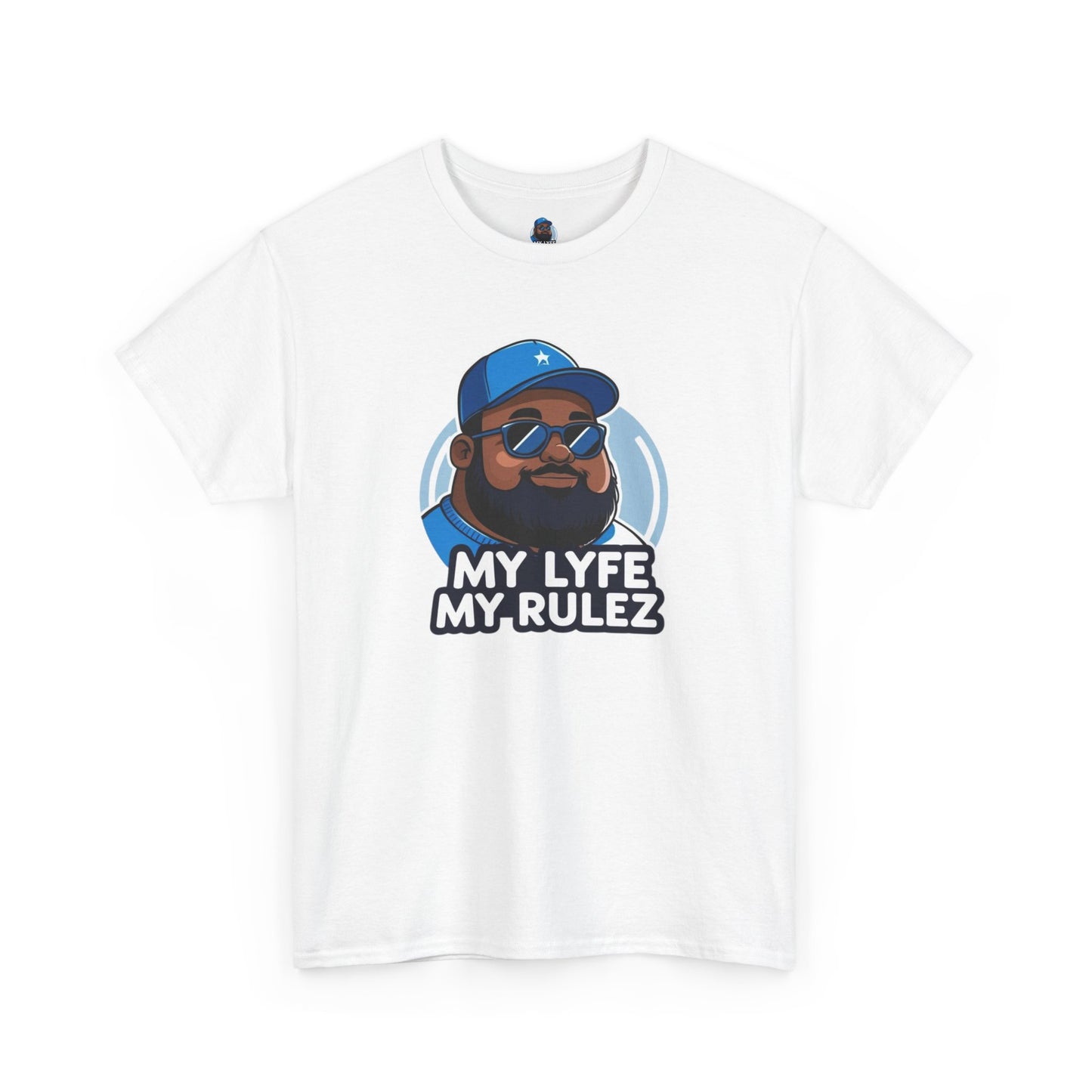 My Lyfe My Rulez Logo Brand Tee
