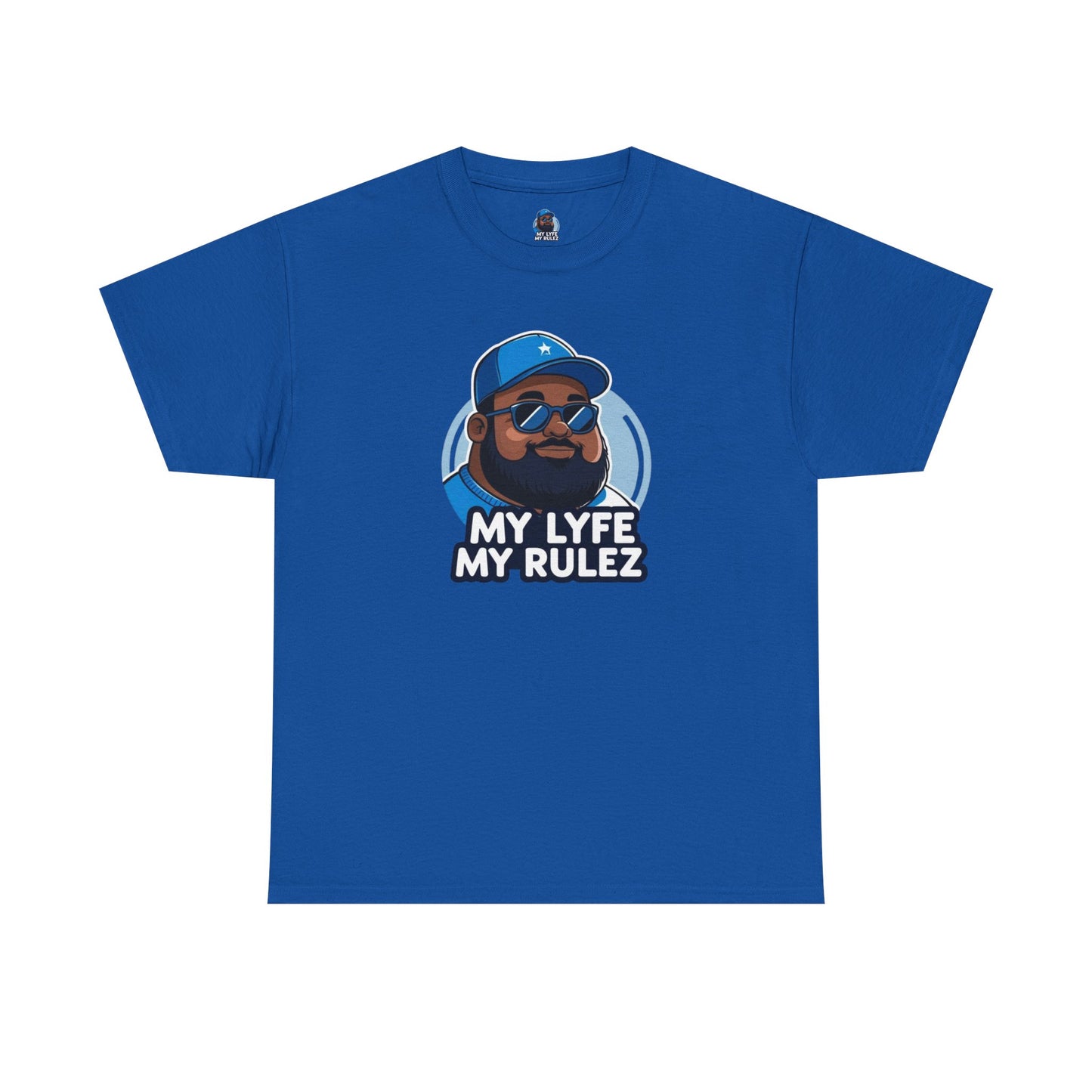 My Lyfe My Rulez Logo Brand Tee