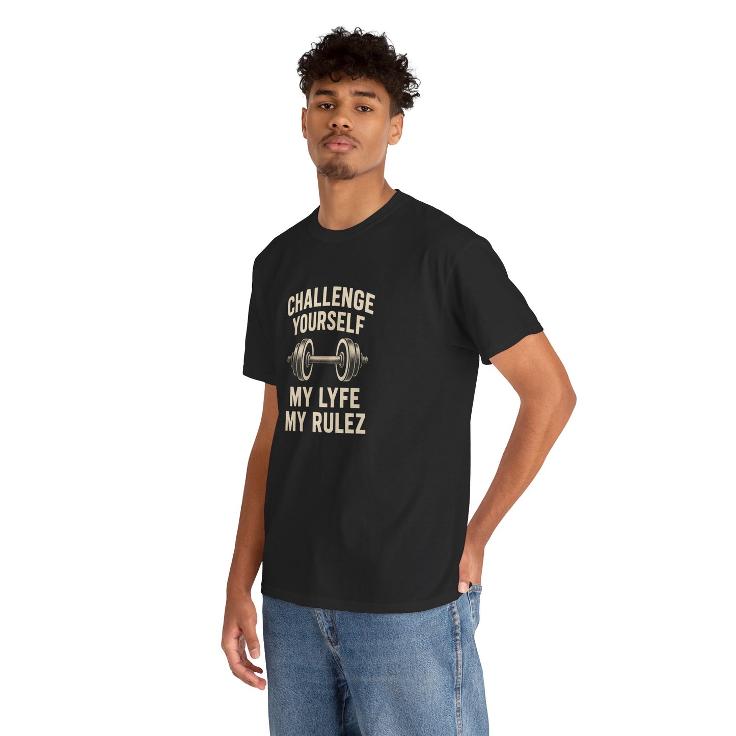 My Lyfe My Rulez Unisex Cotton Workout Tee