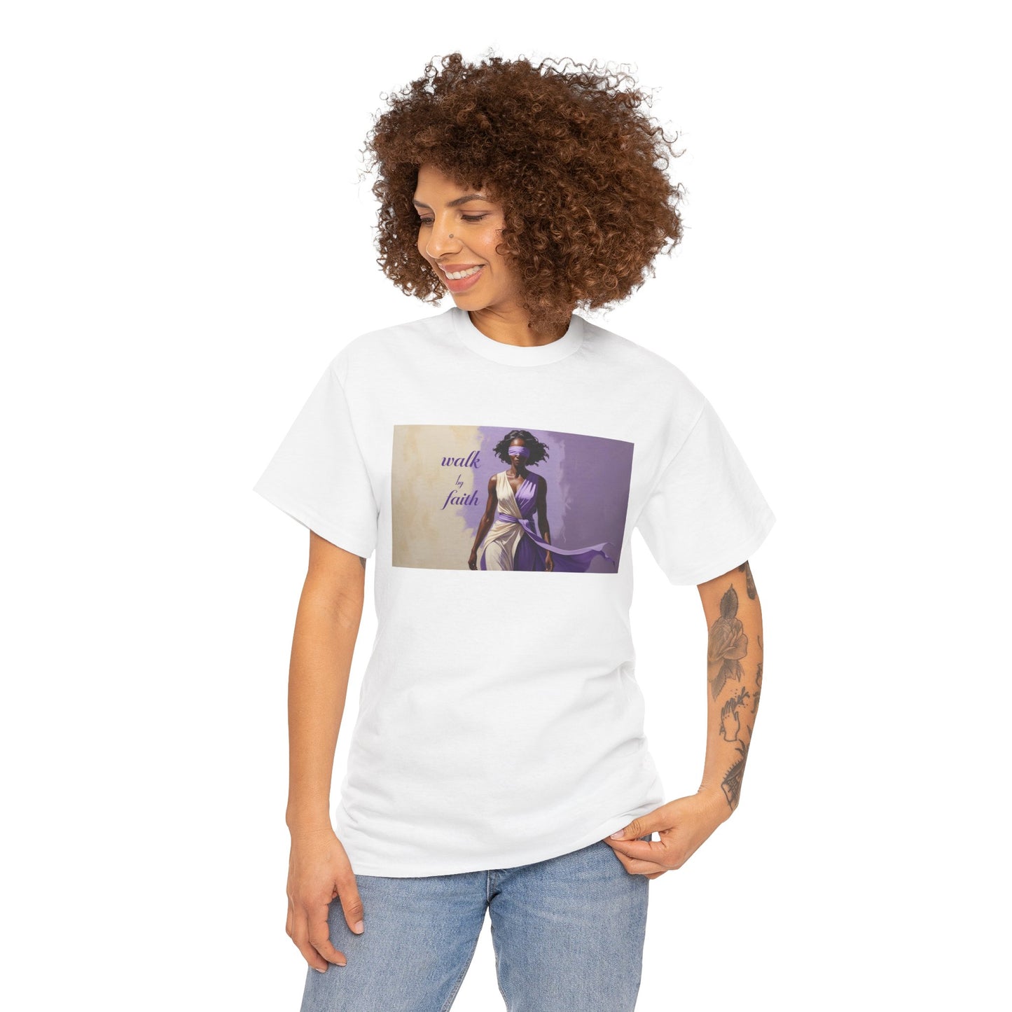 My Lyfe My Rulez Religious Women's Tee - Walk by Faith Inspirational
