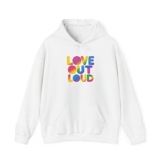 My Lyfe My Rulez Colorful Love Out Loud Hoodie for All