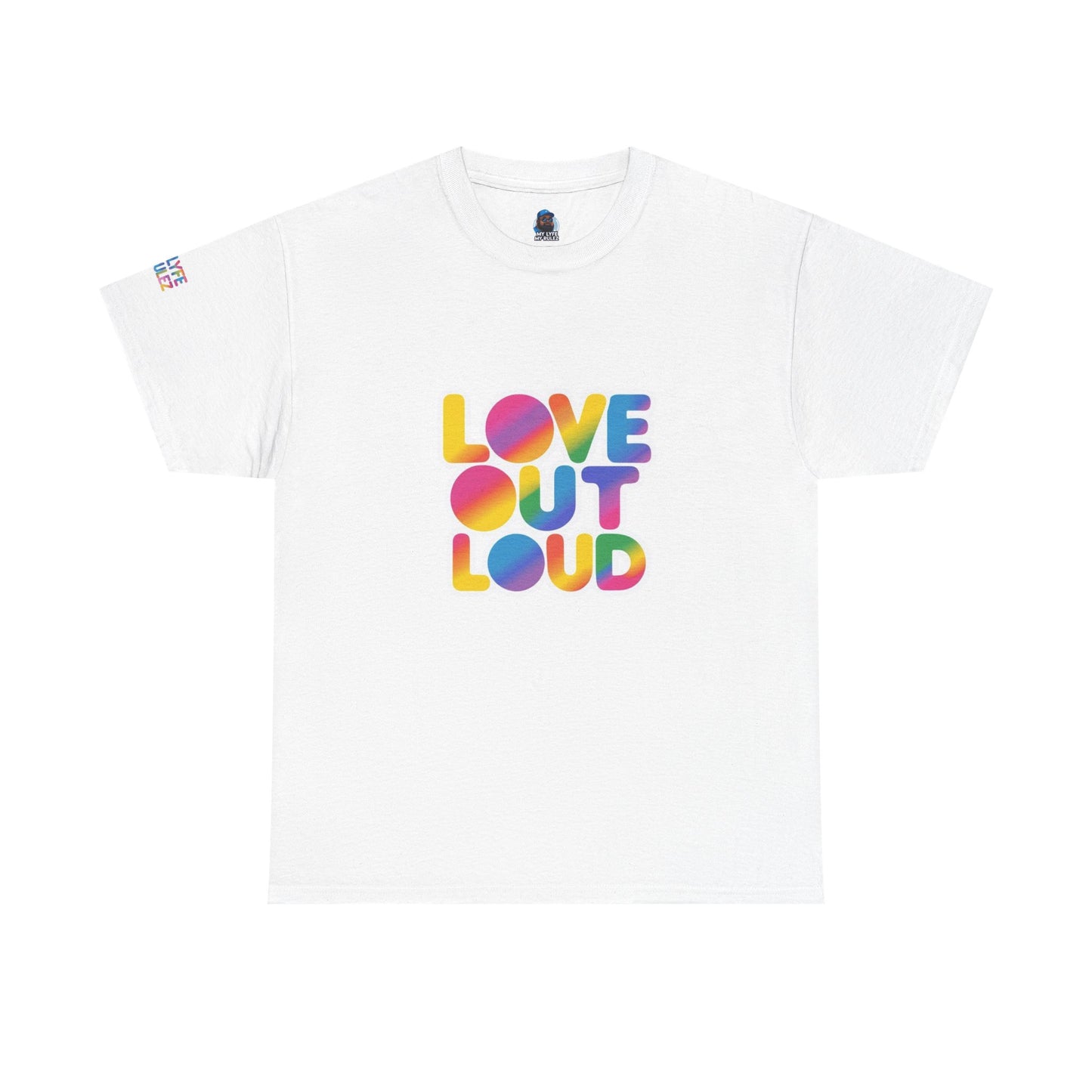 My Lyfe My Rulez Unisex Tee, LGBTQ Pride Love Out Loud Empower Be Free T-shirt
