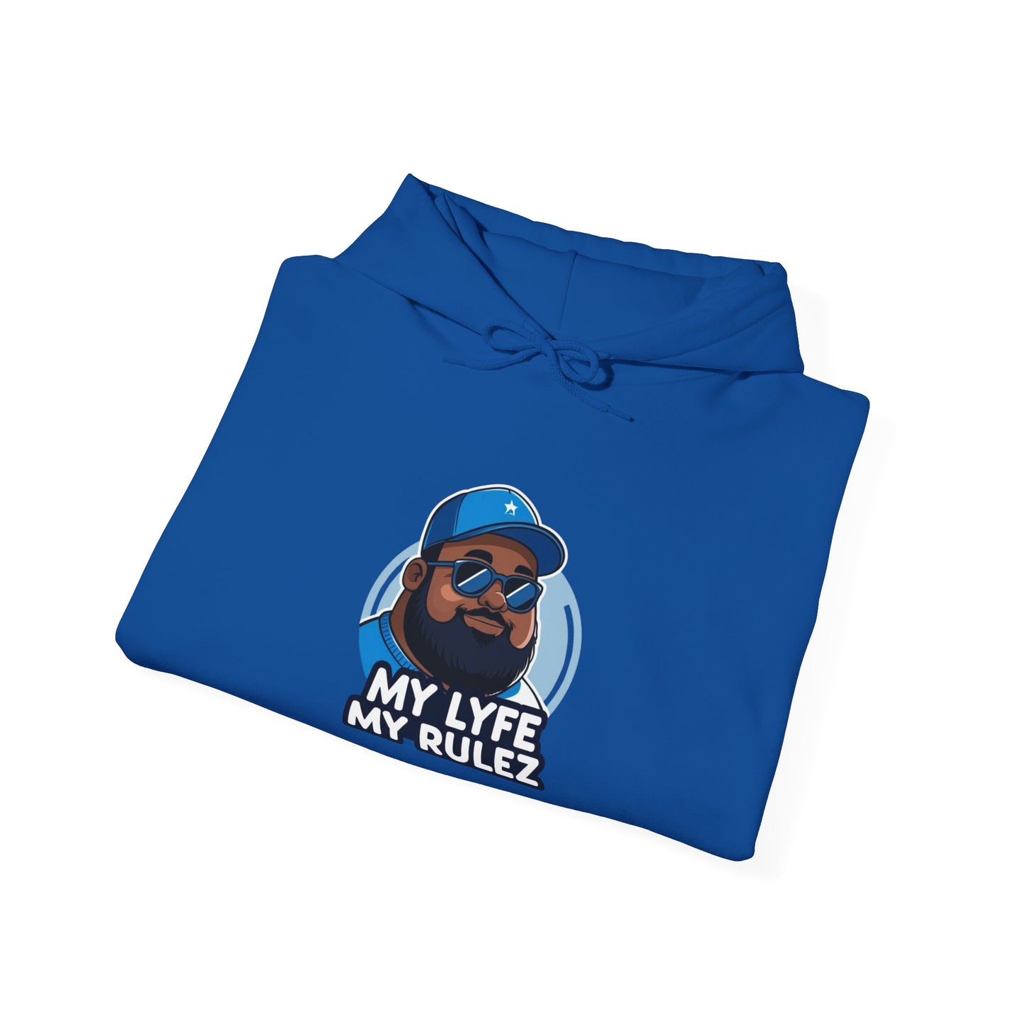 My Lyfe My Rulez Logo Brand Hoodie