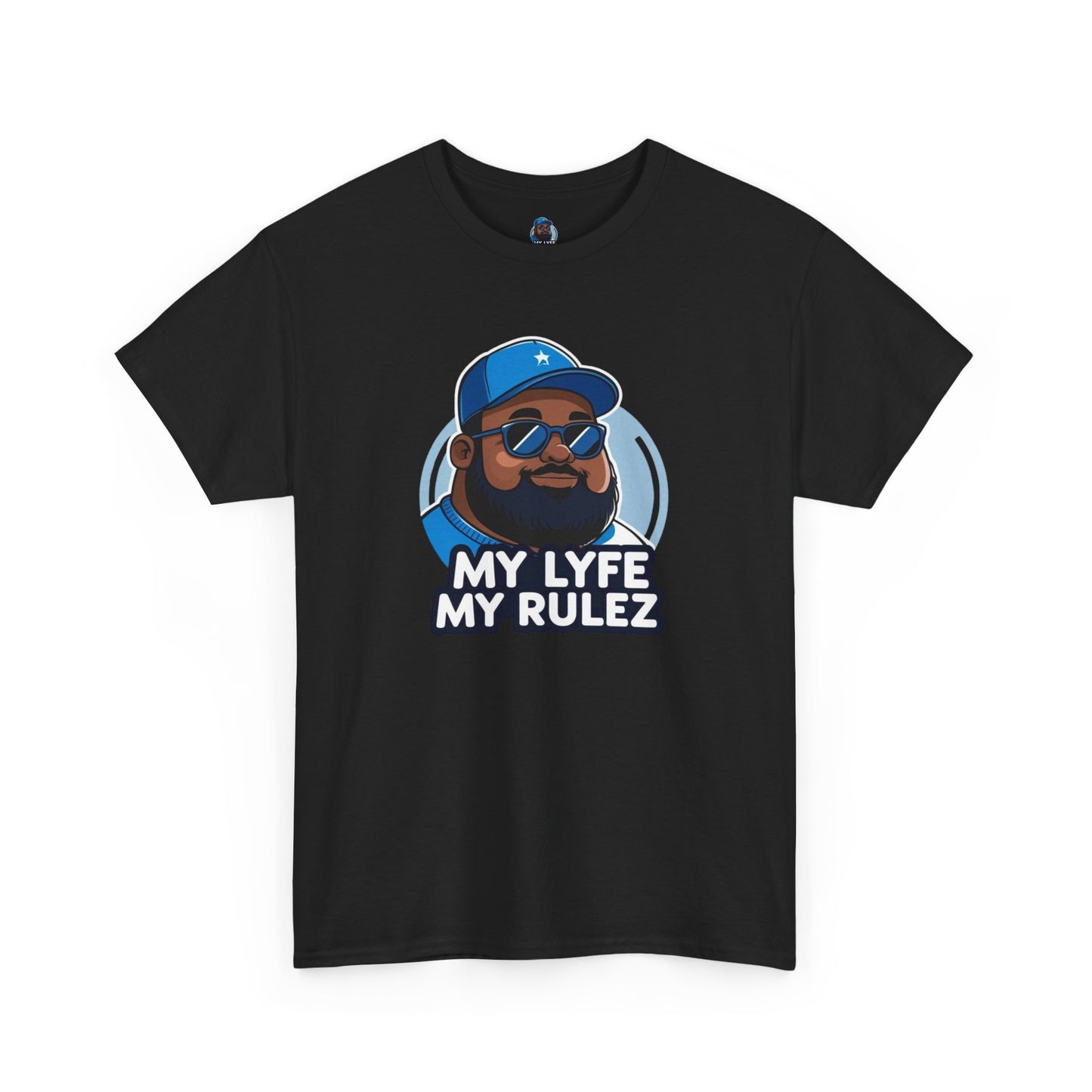 My Lyfe My Rulez Logo Brand Tee