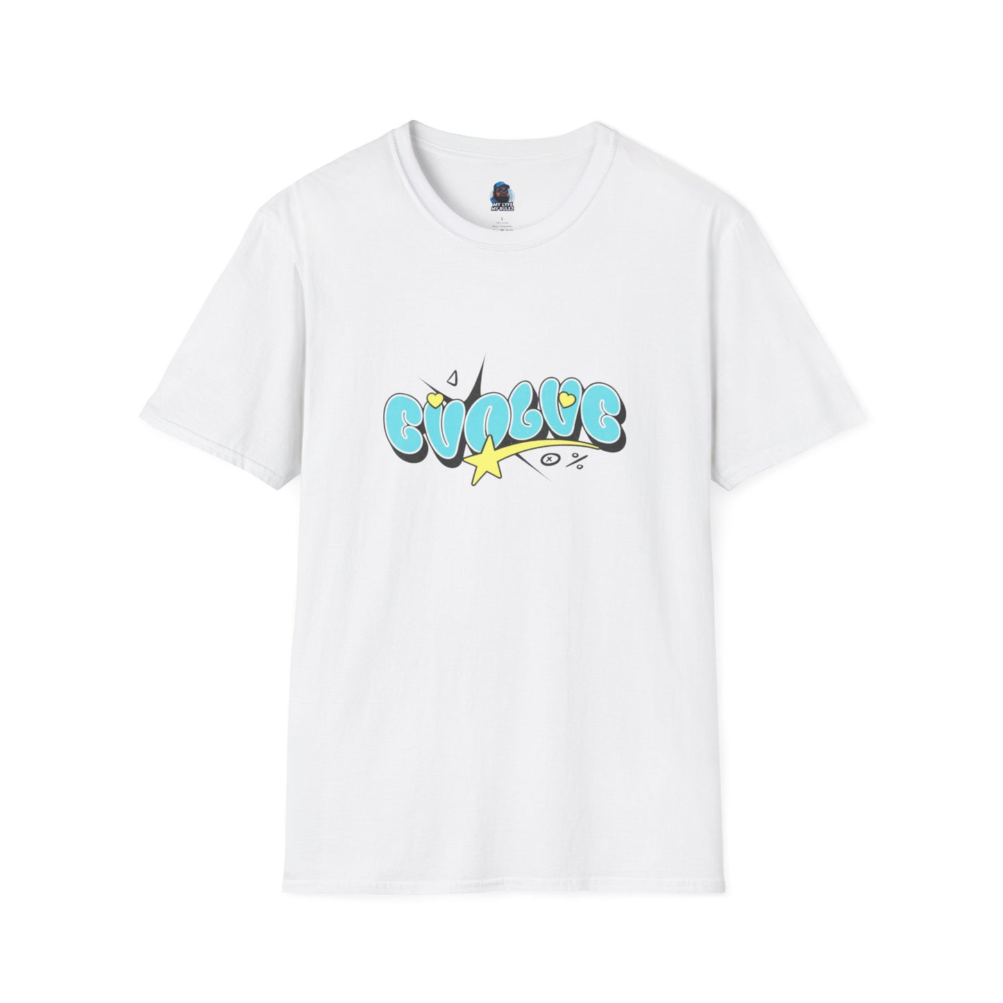 My Lyfe My Rulez Colorful Evolve Graphic Tee