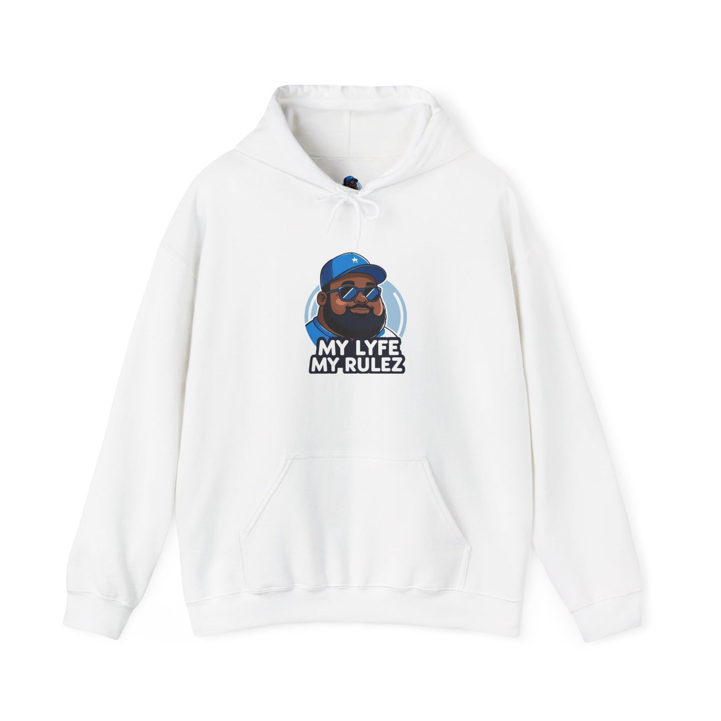 My Lyfe My Rulez Logo Brand Hoodie