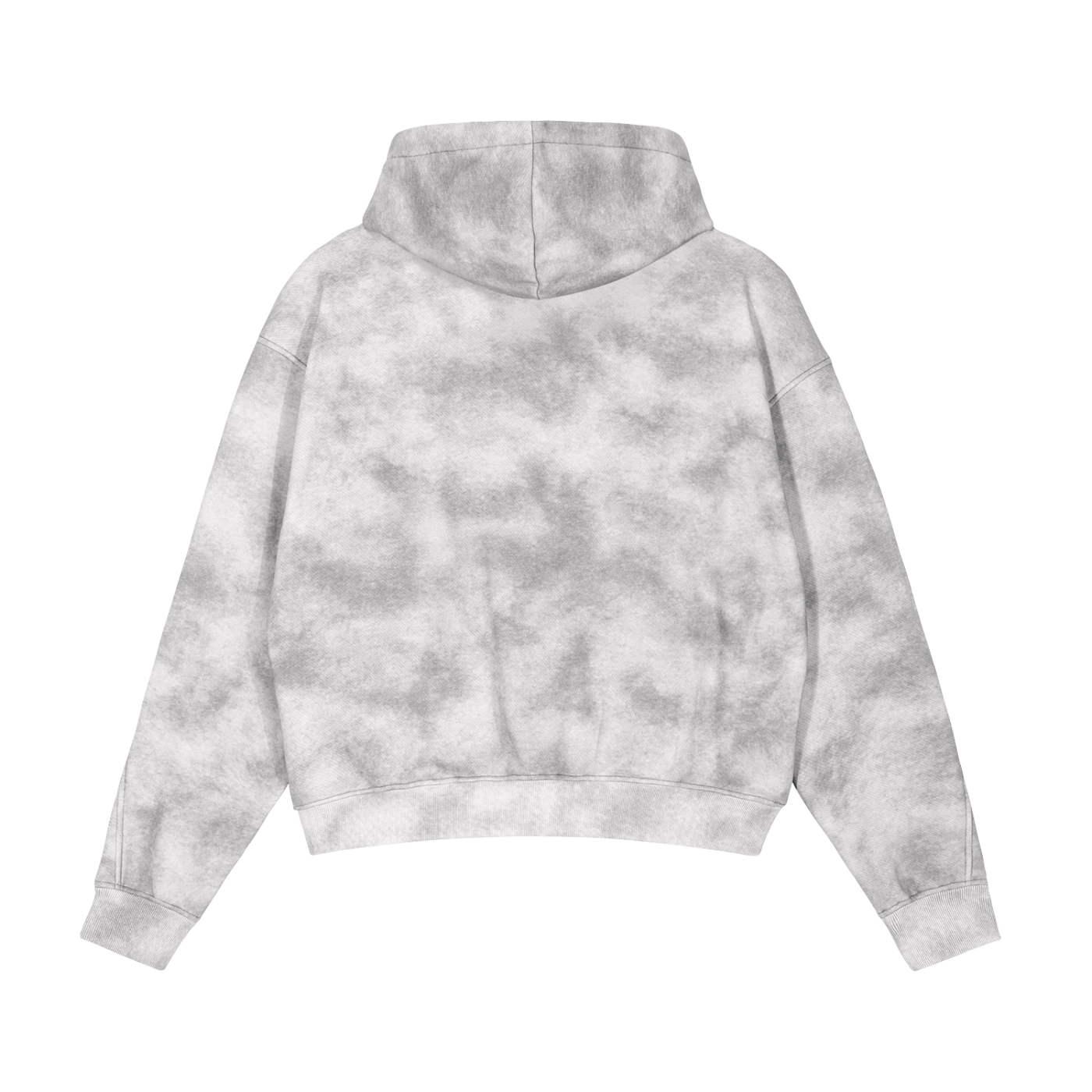 LYFE RULEZ Dirty Washed Zip-Up Fleece Hoodie