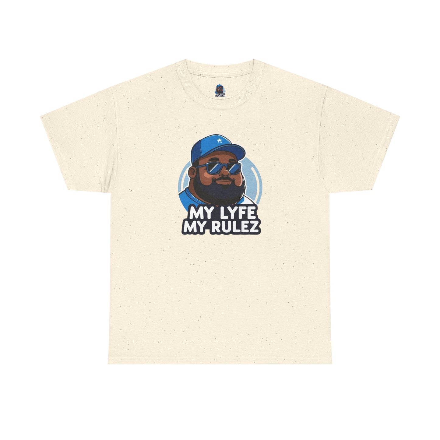 My Lyfe My Rulez Logo Brand Tee