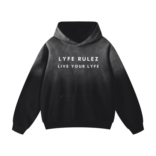 LYFE RULEZ  Sunfade Oversized Hoodie