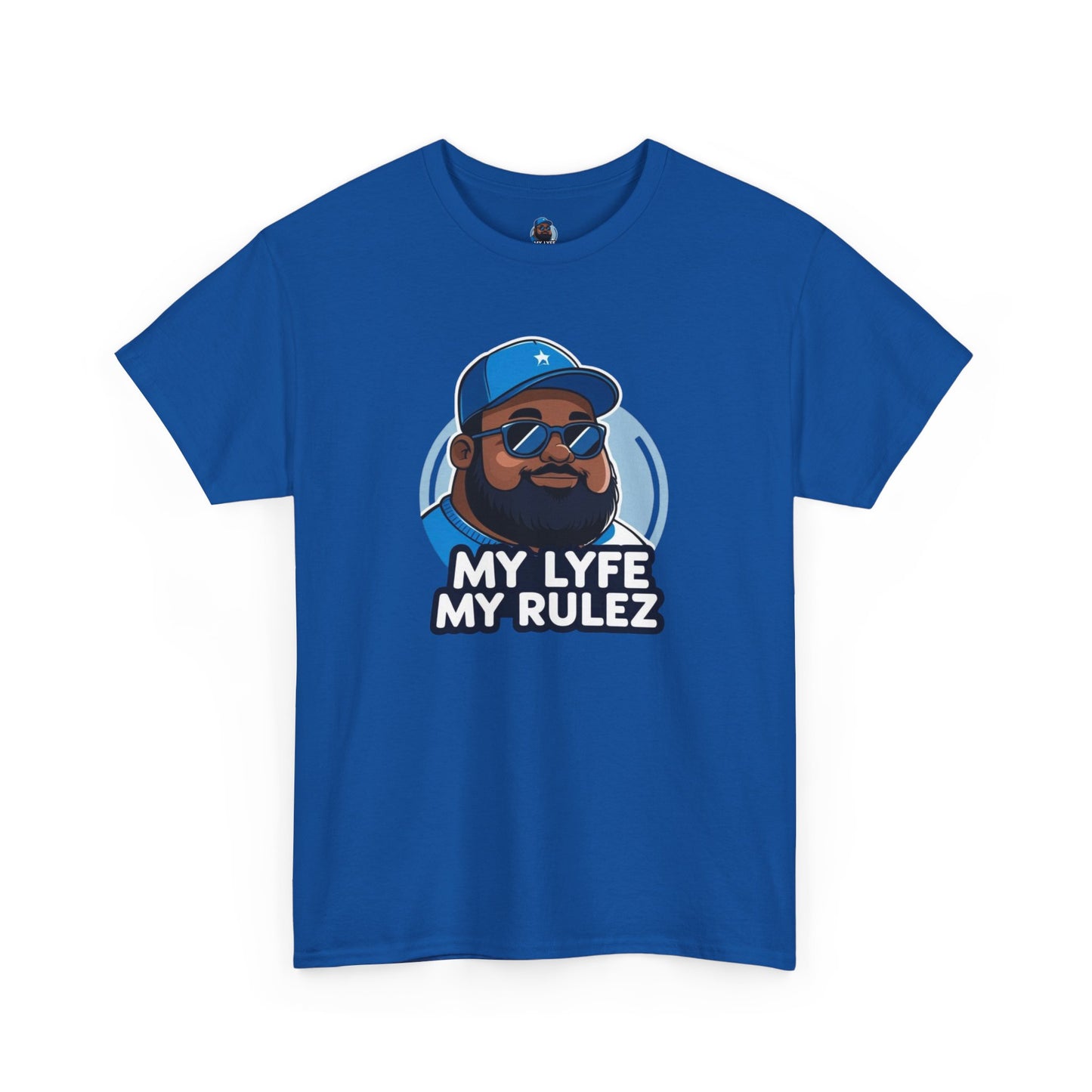 My Lyfe My Rulez Logo Brand Tee