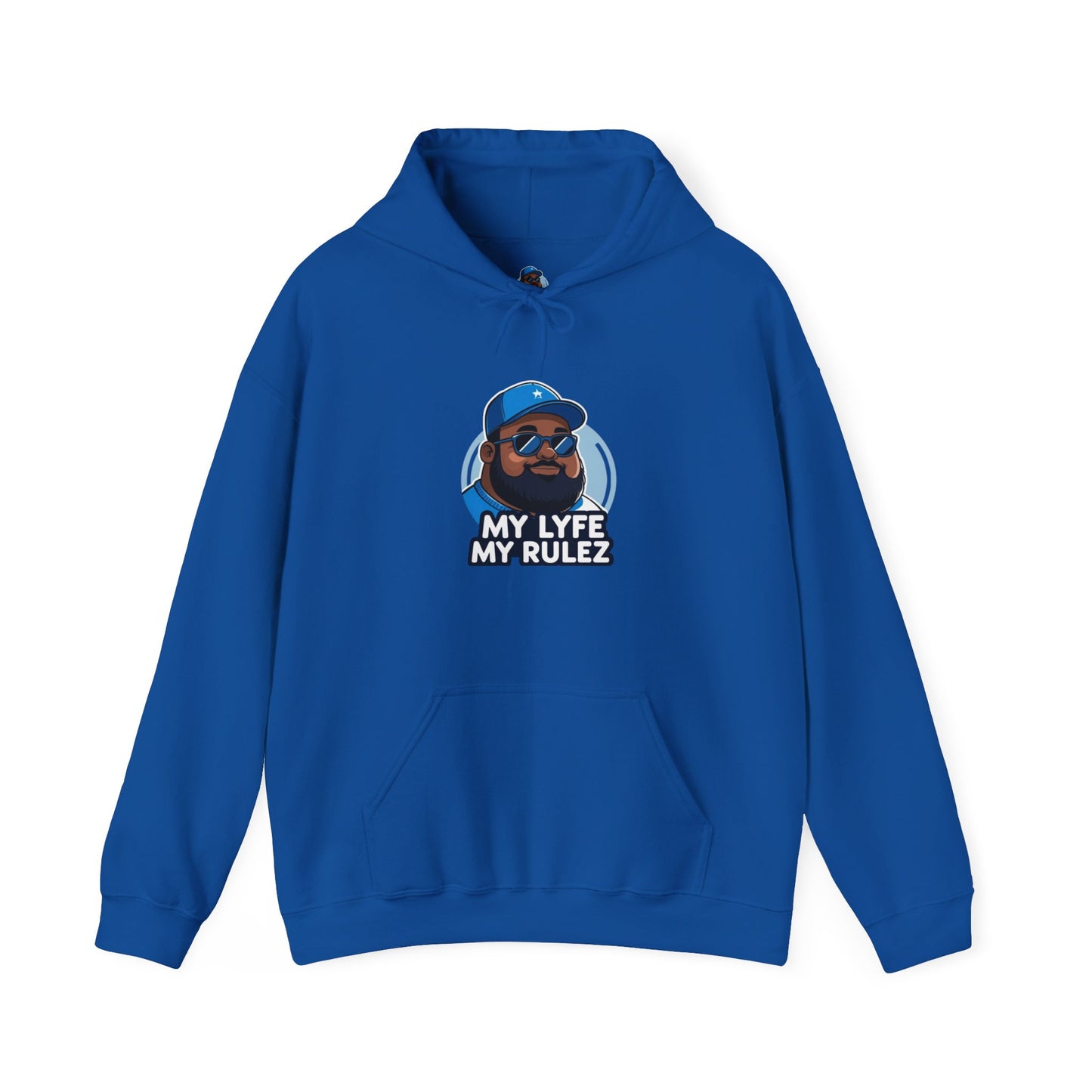 My Lyfe My Rulez Logo Brand Hoodie