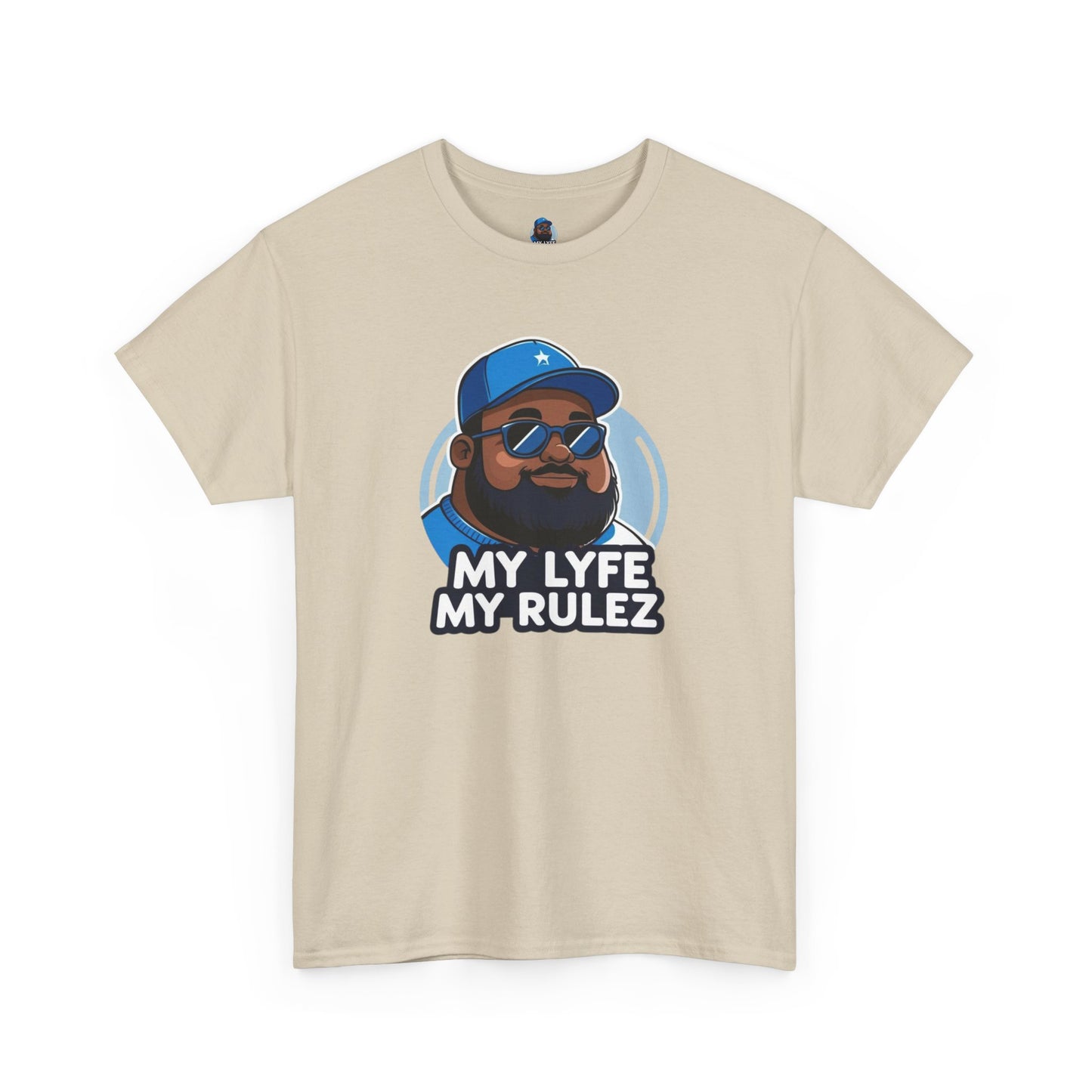 My Lyfe My Rulez Logo Brand Tee