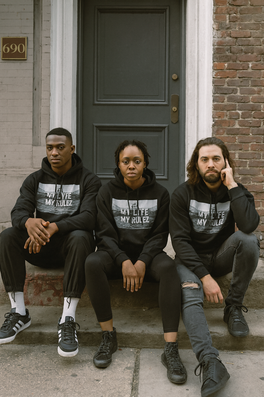 My Lyfe My Rulez Basketball Hoodie