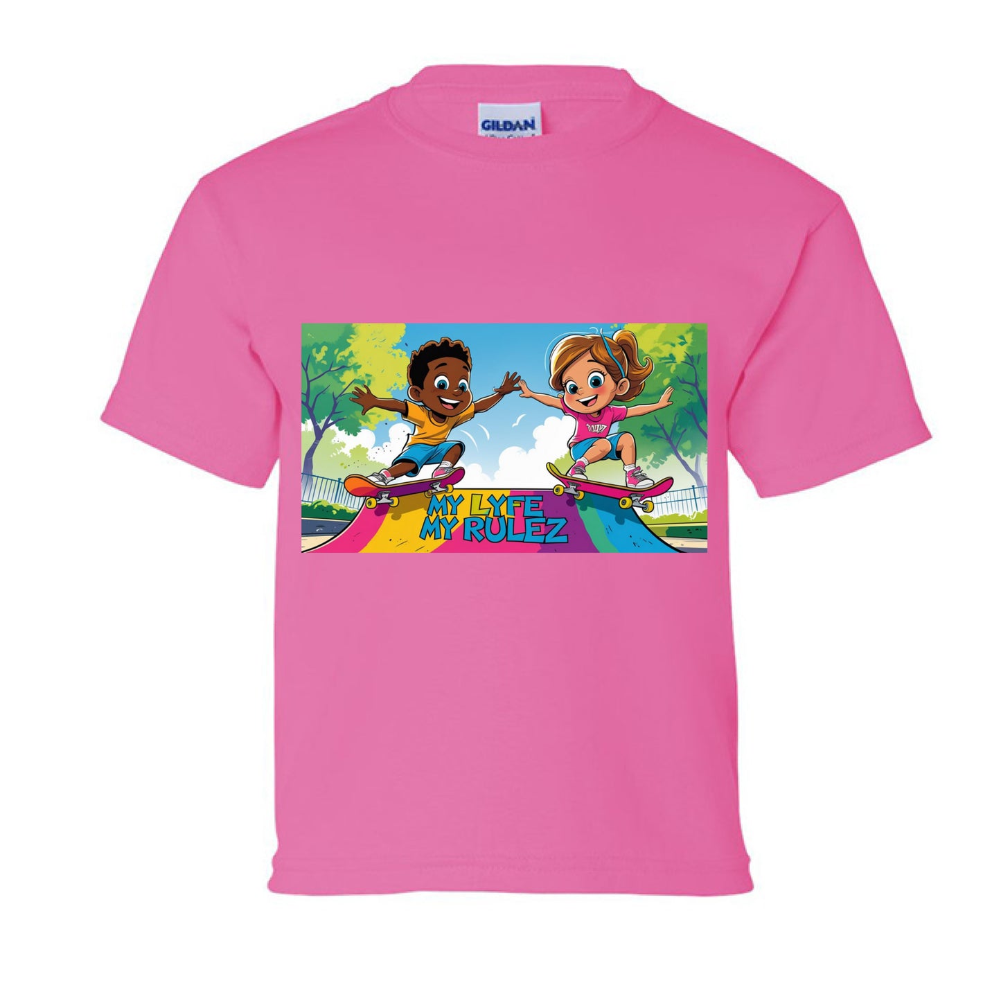 SAFETY PINK - FRONT