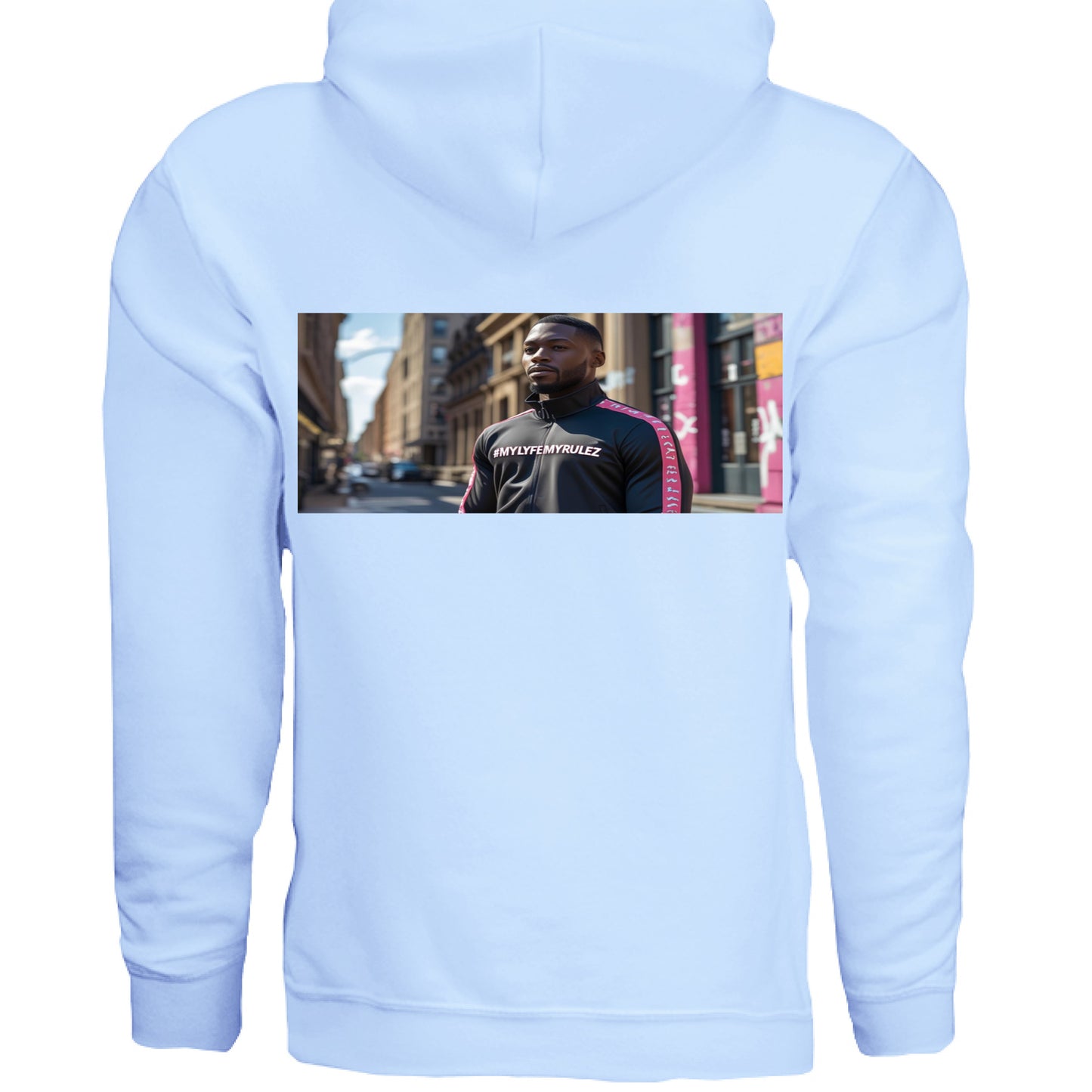 LIGHT BLUE - BACK