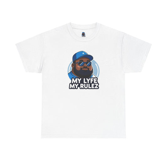 My Lyfe My Rulez Logo Brand Tee