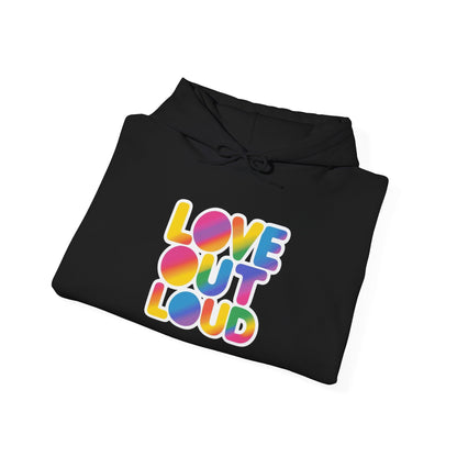 My Lyfe My Rulez Colorful Love Out Loud Hoodie for All