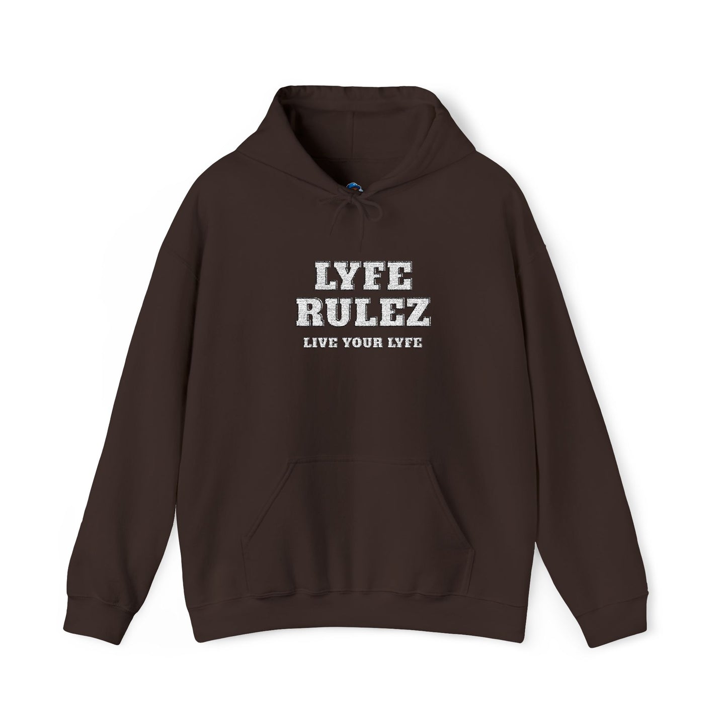 My Lyfe My Rulez -LYFE RULEZ Streetwear Embroidered Unisex Hooded Sweatshirt
