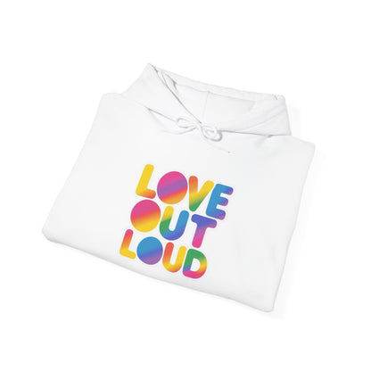 My Lyfe My Rulez Colorful Love Out Loud Hoodie for All