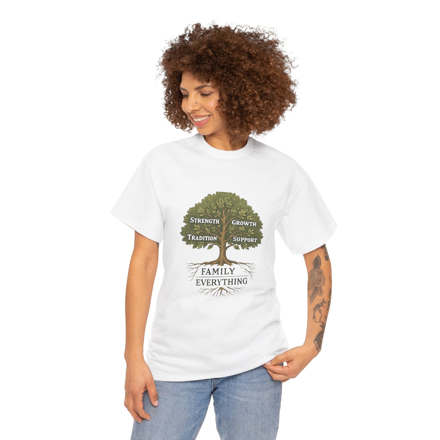 My Lyfe My Rulez Family Over Everything Unisex Tee