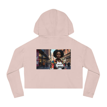 Urban Street Art Women's Cropped Hoodie by My Lyfe My Rulez