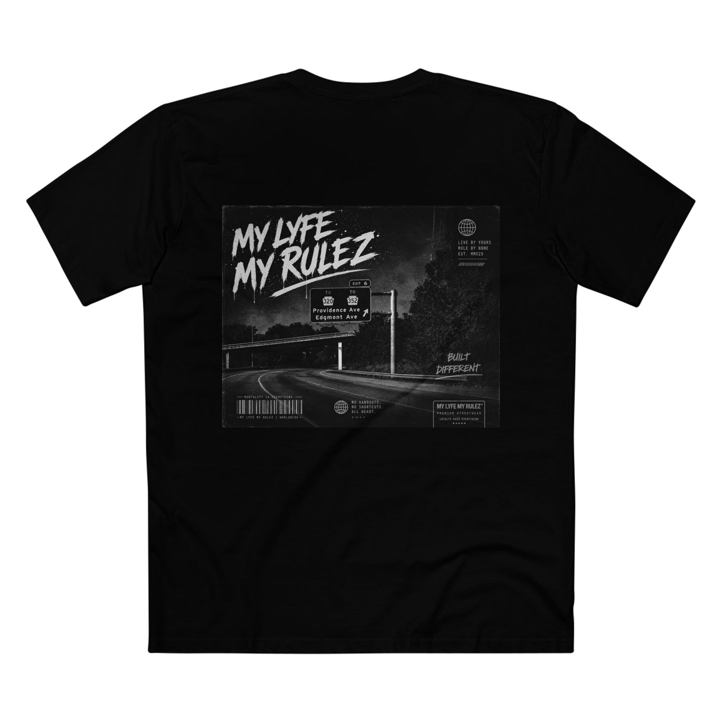 Chester "My Lyfe My Rulez" Built Different Staple Unisex Tee