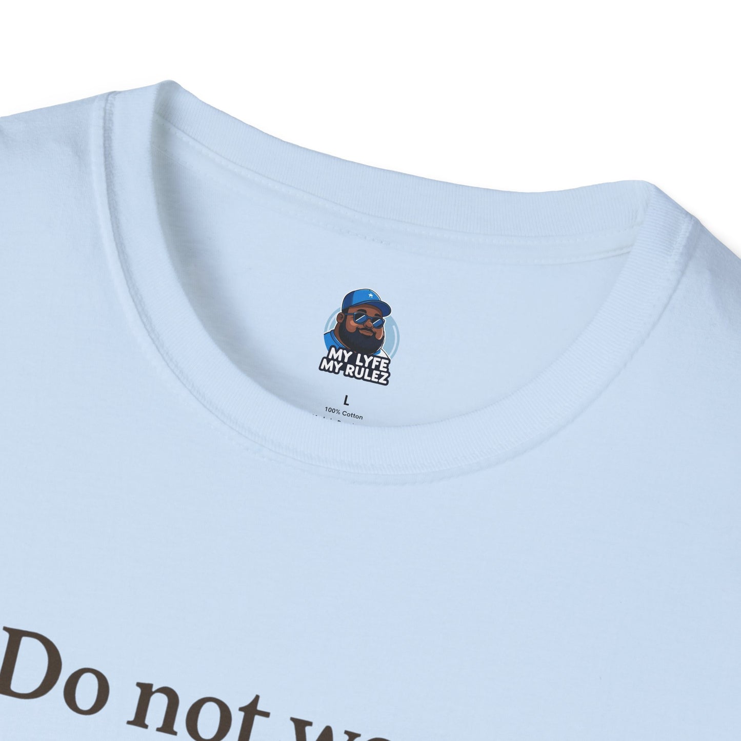 My Lyfe My Rulez Inspirational Prayer Tee, Spiritual Shirt, Motivational Unisex T-Shirt, Faith-Based Apparel, Gift for Believers, Casual Wear