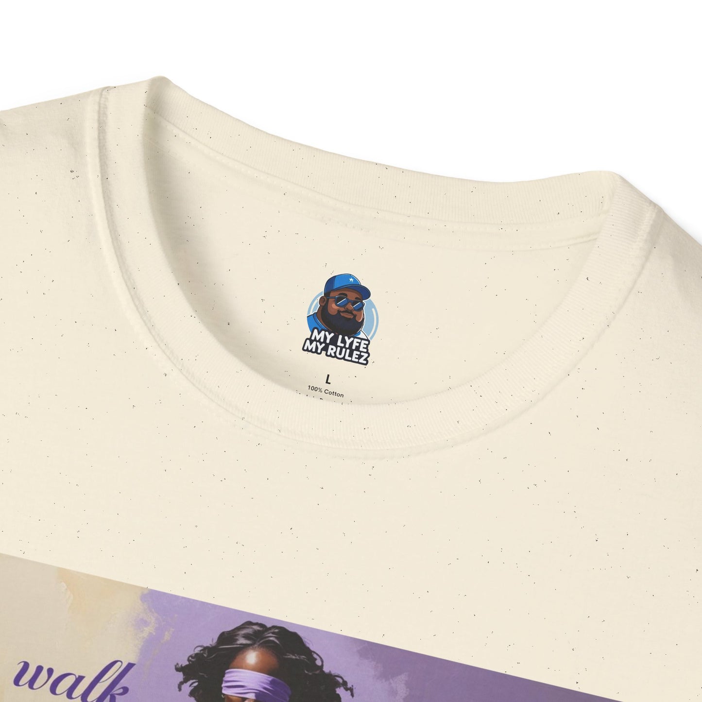 My Lyfe My Rulez Religious Women's Tee - Walk by Faith Inspirational