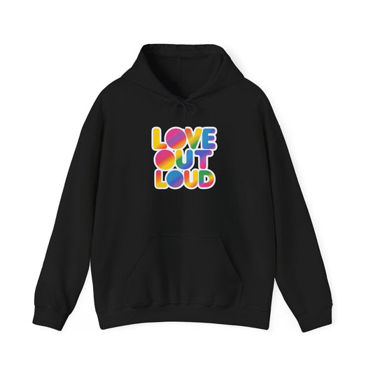 My Lyfe My Rulez Colorful Love Out Loud Hoodie for All