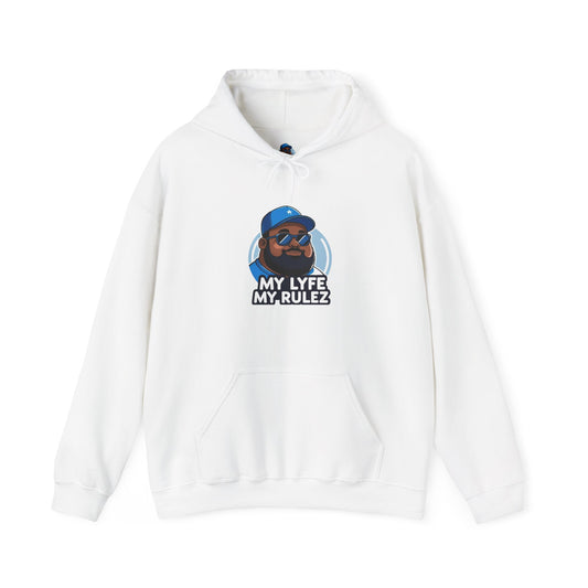 My Lyfe My Rulez Logo Brand Hoodie