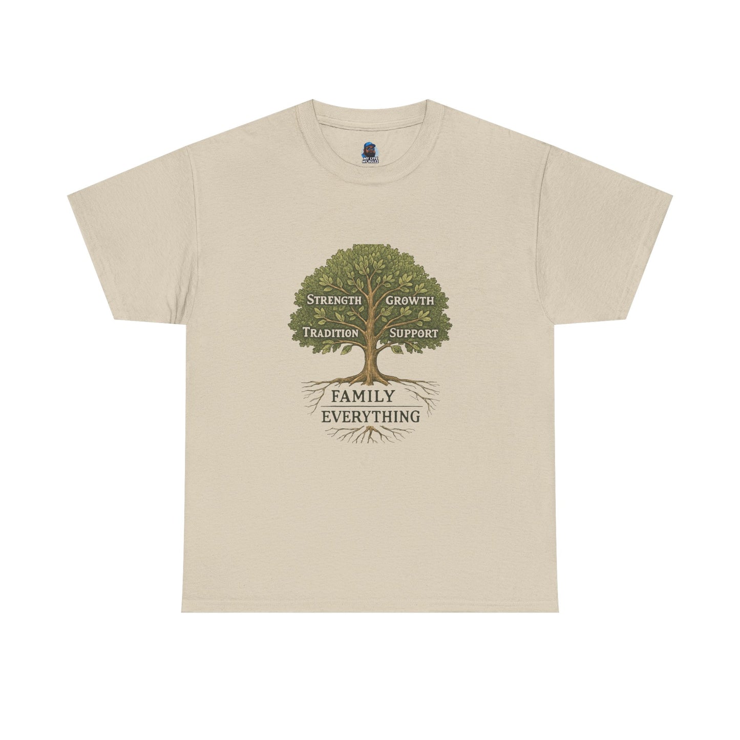 My Lyfe My Rulez Family Over Everything Unisex Tee