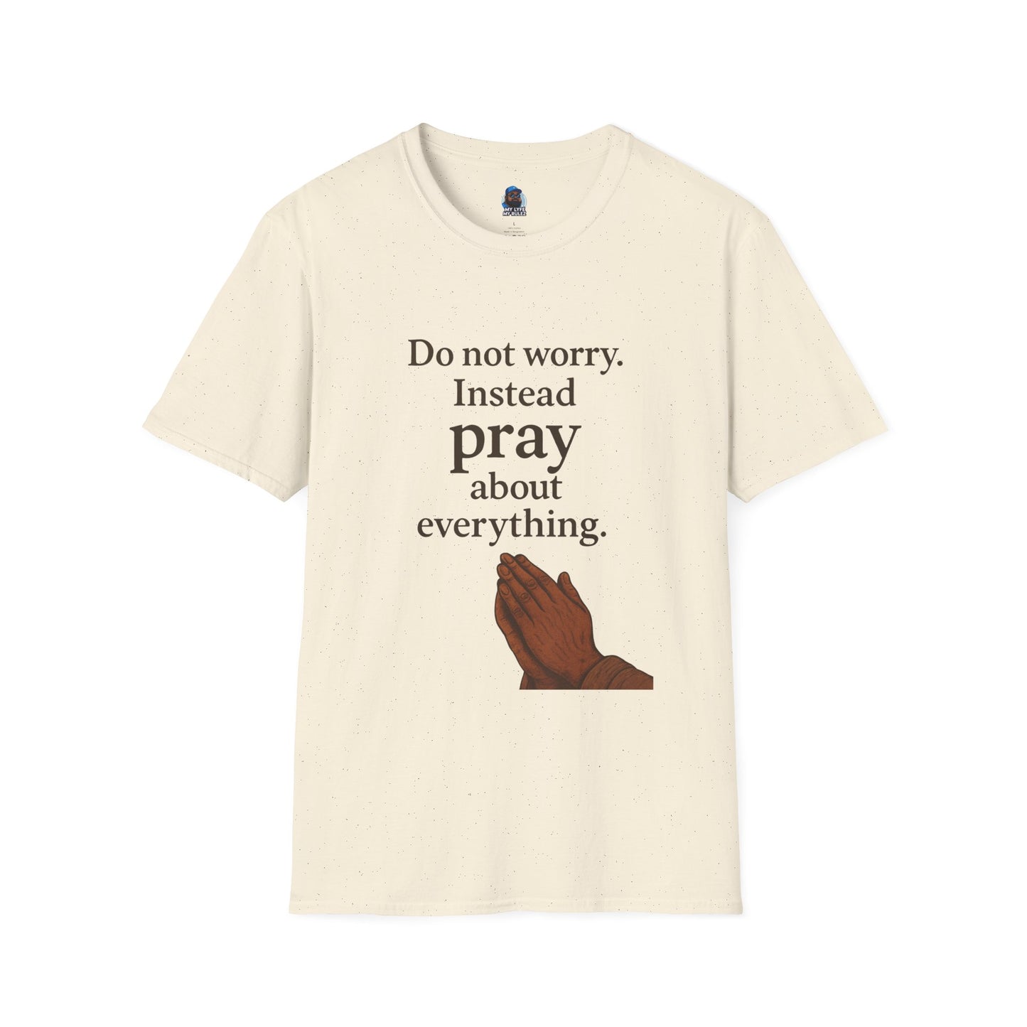 My Lyfe My Rulez Inspirational Prayer Tee, Spiritual Shirt, Motivational Unisex T-Shirt, Faith-Based Apparel, Gift for Believers, Casual Wear