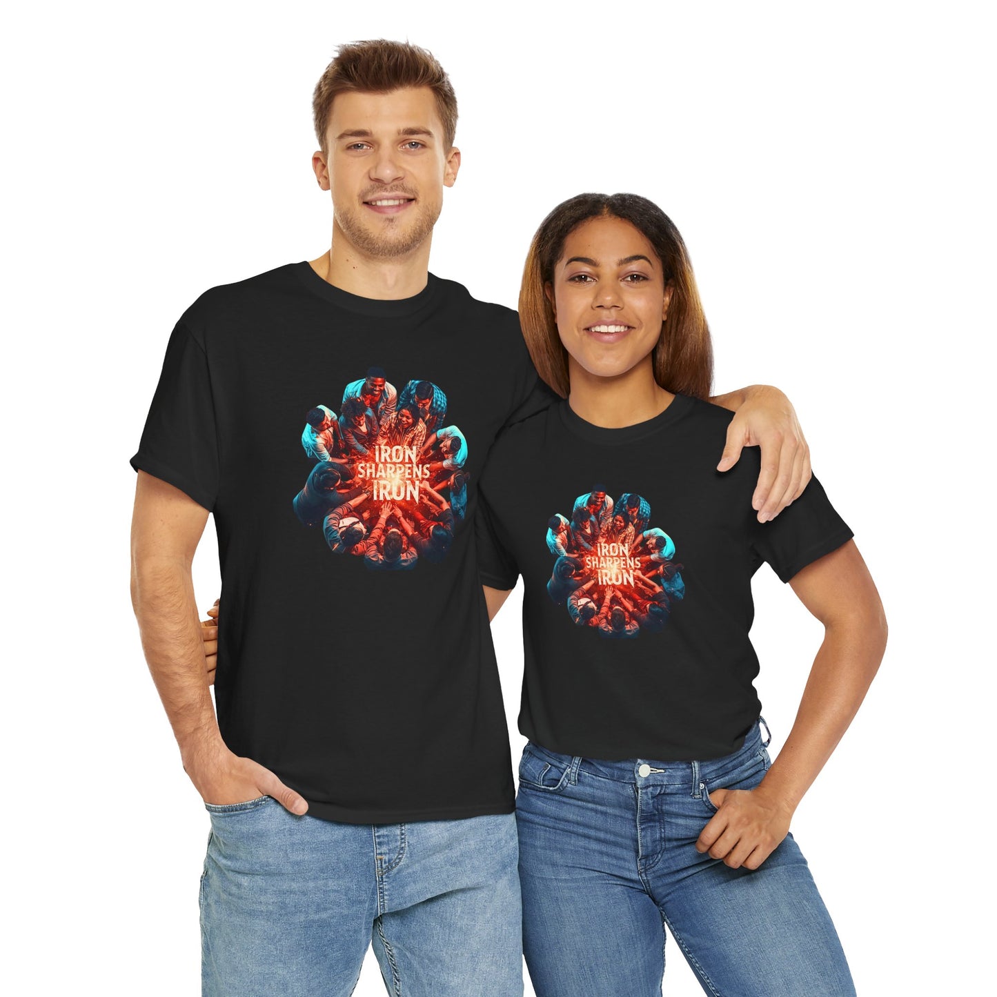 My Lyfe My Rulez T-Shirt Iron Sharpens Iron We Grow Together Unisex Heavy Cotton Tee