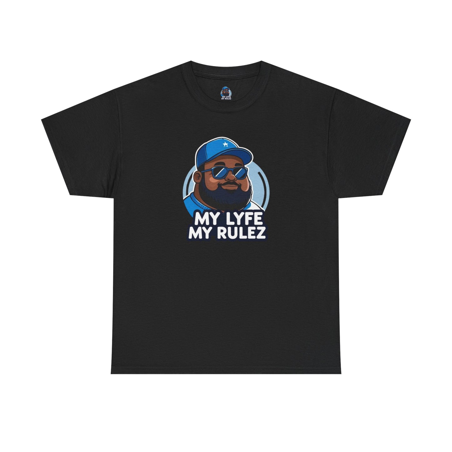 My Lyfe My Rulez Logo Brand Tee