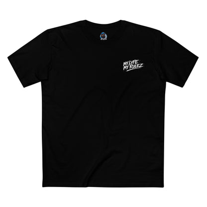 Chester "My Lyfe My Rulez" Built Different Staple Unisex Tee