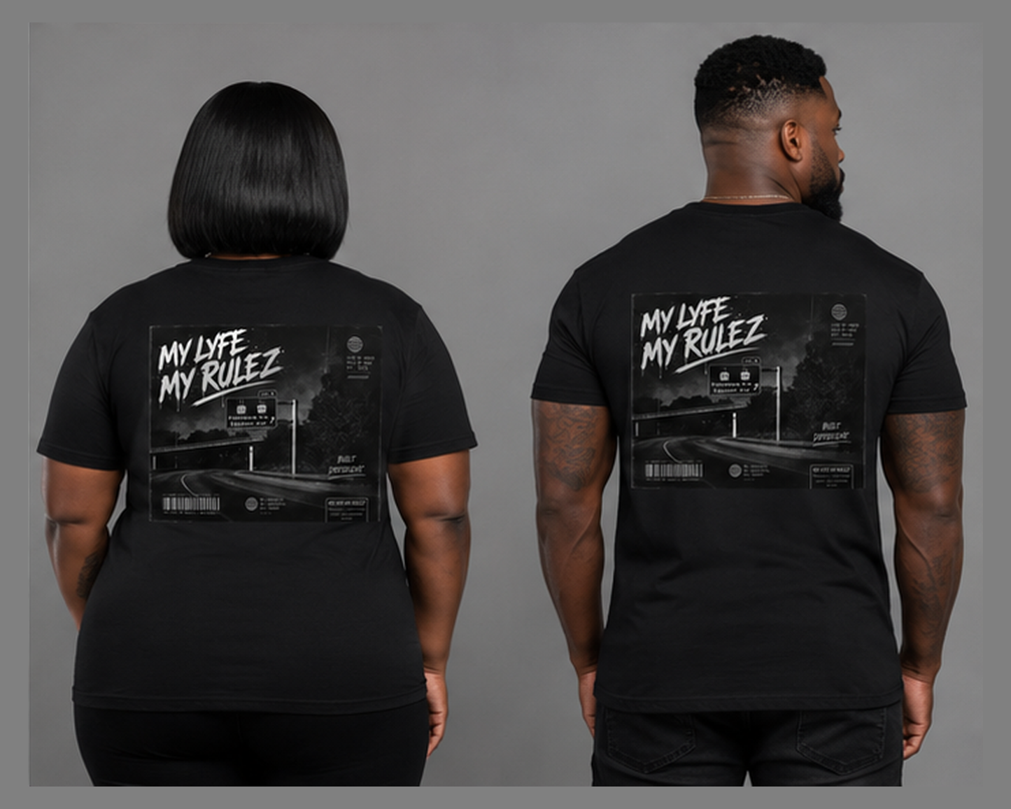 Chester "My Lyfe My Rulez" Built Different Staple Unisex Tee
