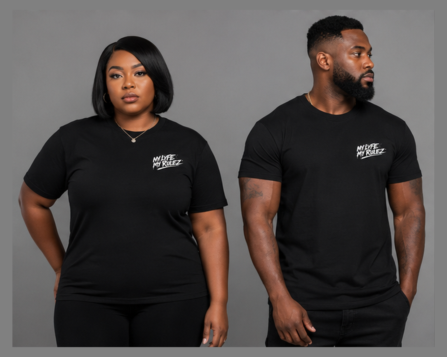 Chester "My Lyfe My Rulez" Built Different Staple Unisex Tee