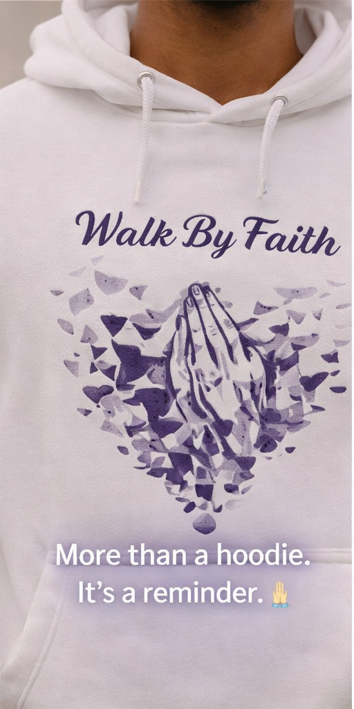 Lyfe Rulez "Walk By Faith” Hoodie – Christian Streetwear for Him & Her
