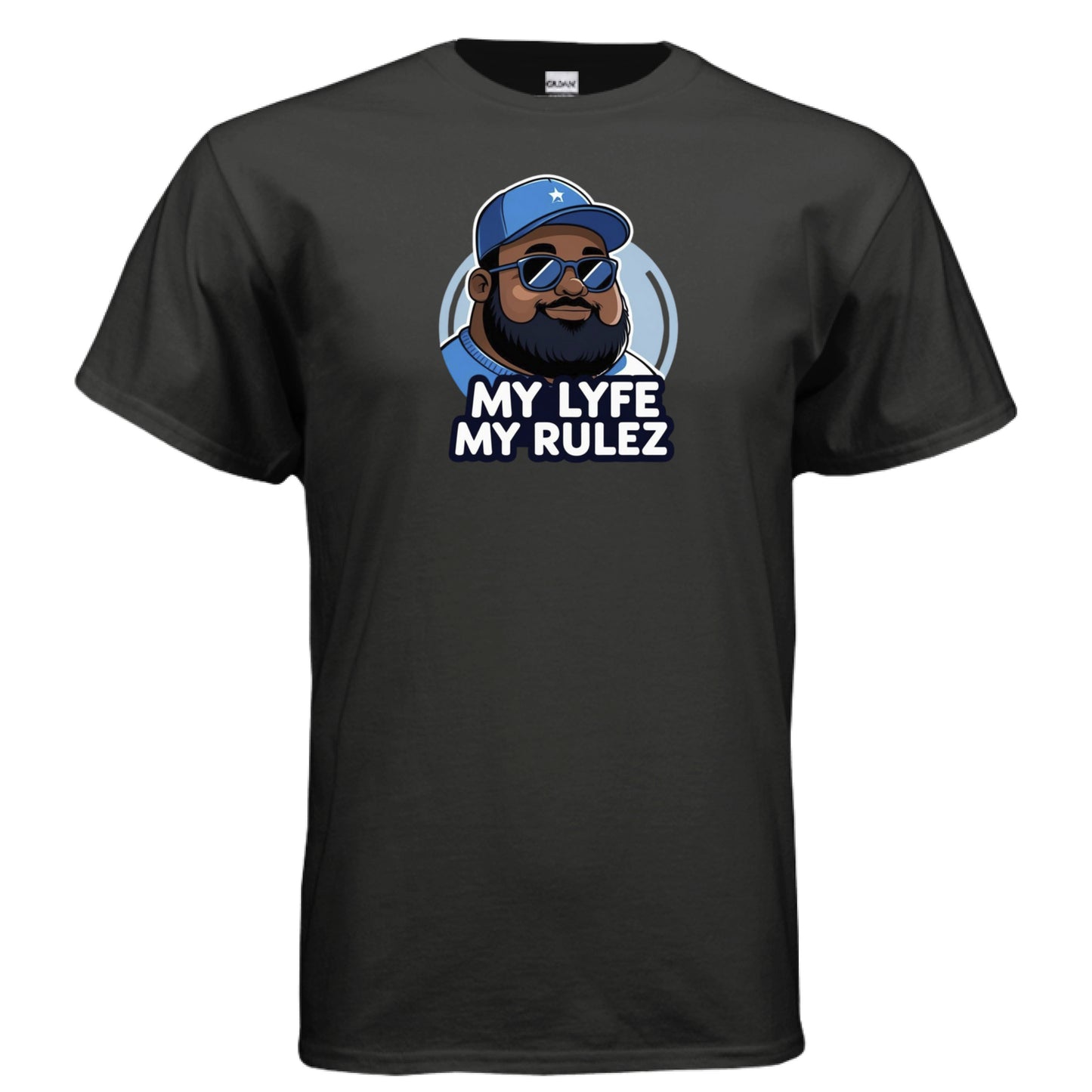 My Lyfe My Rulez Logo Brand Tee