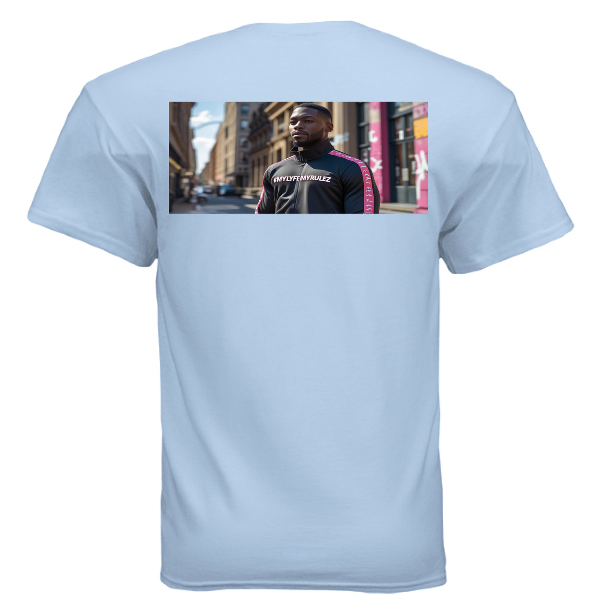 LIGHT BLUE - BACK