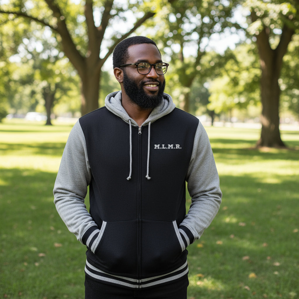 My Lyfe My Rulez Streetwear Hooded Varsity Jacket – Unisex Urban Style