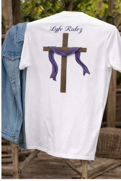 Lyfe Rulez: Walk By Faith Unisex T-Shirt